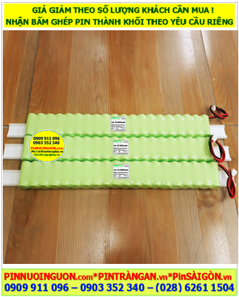Pin nuôi nguồn 24v-C4000mAh, Pin sạc NiMh 24v-C4000mAh, Pin sạc công nghiệp 24v-C4000mAh chính hãng